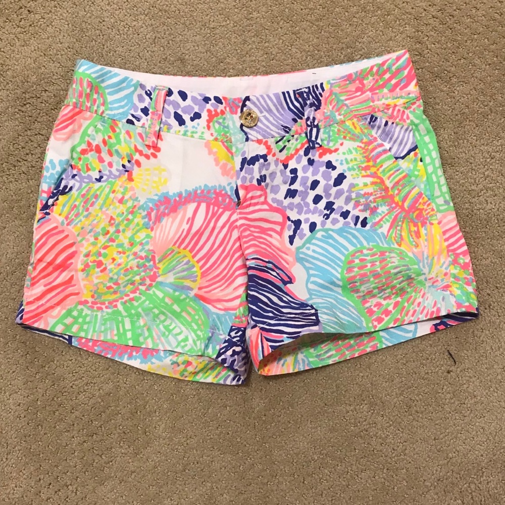 Lilly Pulitzer super vibrant shorts!